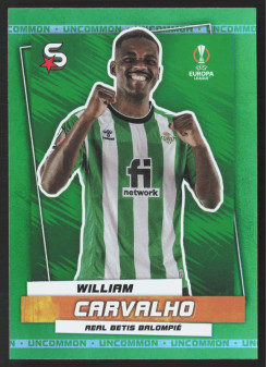 William Carvalho, Kartička, 2022-23 Topps Superstars UEFA Club Competitions, Uncommon Green