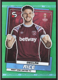 Declan Rice, Kartička, 2022-23 Topps Superstars UEFA Club Competitions, Uncommon Green