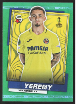 Yeremy, Kartička, 2022-23 Topps Superstars UEFA Club Competitions, Uncommon Green