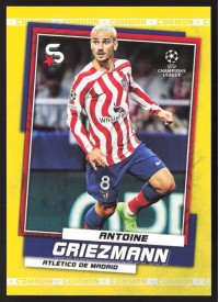 Antoine Griezmann, Kartička, 2022-23 Topps Superstars UEFA Club Competitions, Base Variations Common Yellow Action