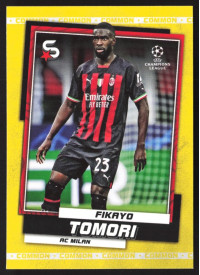 Fikayo Tomori, Kartička, 2022-23 Topps Superstars UEFA Club Competitions, Base Variations Common Yellow Action
