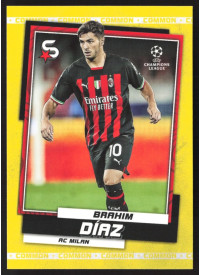 Brahim Díaz, Kartička, 2022-23 Topps Superstars UEFA Club Competitions, Base Variations Common Yellow Action