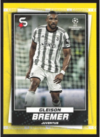Gleison Bremer, Kartička, 2022-23 Topps Superstars UEFA Club Competitions, Base Variations Common Yellow Action