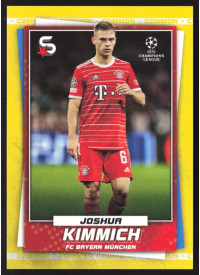 Joshua Kimmich, Kartička, 2022-23 Topps Superstars UEFA Club Competitions, Base Variations Common Yellow Action