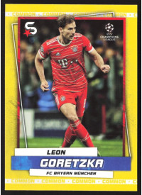 Leon Goretzka, Kartička, 2022-23 Topps Superstars UEFA Club Competitions, Base Variations Common Yellow Action