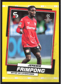 Jeremie Frimpong, Kartička, 2022-23 Topps Superstars UEFA Club Competitions, Base Variations Common Yellow Action