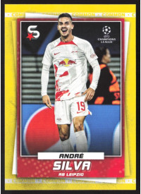 Andre Silva, Kartička, 2022-23 Topps Superstars UEFA Club Competitions, Base Variations Common Yellow Action
