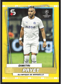 Dimitri Payet, Kartička, 2022-23 Topps Superstars UEFA Club Competitions, Base Variations Common Yellow Action