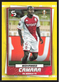 Mohamed Camara, Kartička, 2022-23 Topps Superstars UEFA Club Competitions, Base Variations Common Yellow Action