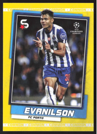 Evanilson, Kartička, 2022-23 Topps Superstars UEFA Club Competitions, Base Variations Common Yellow Action