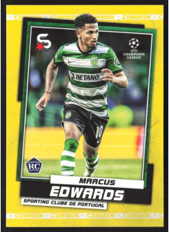 Marcus Edwards, Kartička, 2022-23 Topps Superstars UEFA Club Competitions, Base Variations Common Yellow Action
