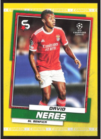 David Neres, Kartička, 2022-23 Topps Superstars UEFA Club Competitions, Base Variations Common Yellow Action