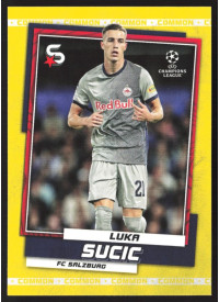 Luka Sucić, Kartička, 2022-23 Topps Superstars UEFA Club Competitions, Base Variations Common Yellow Action