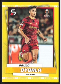 Paulo Dybala, Kartička, 2022-23 Topps Superstars UEFA Club Competitions, Base Variations Common Yellow Action