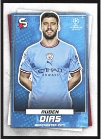 Rúben Dias, Kartička, 2022-23 Topps Superstars UEFA Club Competitions, BASE