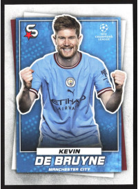 Kevin De Bruyne, Kartička, 2022-23 Topps Superstars UEFA Club Competitions, BASE
