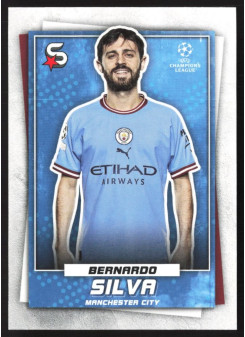 Bernardo Silva, Kartička, 2022-23 Topps Superstars UEFA Club Competitions, BASE