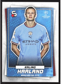 Erling Haaland, Kartička, 2022-23 Topps Superstars UEFA Club Competitions, BASE