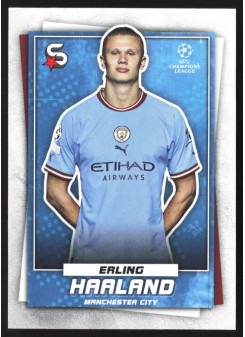 Erling Haaland, Kartička, 2022-23 Topps Superstars UEFA Club Competitions, BASE