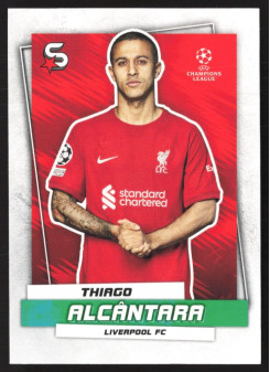 Thiago Alcântara, Kartička, 2022-23 Topps Superstars UEFA Club Competitions, BASE