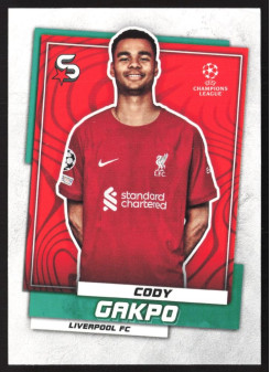 Cody Gakpo, Kartička, 2022-23 Topps Superstars UEFA Club Competitions, BASE