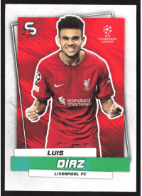 Luis Díaz, Kartička, 2022-23 Topps Superstars UEFA Club Competitions, BASE