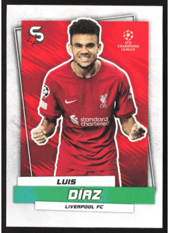 Luis Díaz, Kartička, 2022-23 Topps Superstars UEFA Club Competitions, BASE
