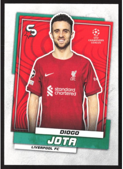 Diogo Jota, Kartička, 2022-23 Topps Superstars UEFA Club Competitions, BASE