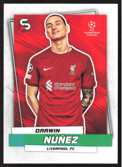 Darwin Núñez, Kartička, 2022-23 Topps Superstars UEFA Club Competitions, BASE