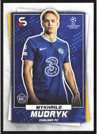 Mykhailo Mudryk, Kartička, 2022-23 Topps Superstars UEFA Club Competitions, BASE