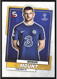 Mason Mount, Kartička, 2022-23 Topps Superstars UEFA Club Competitions, BASE