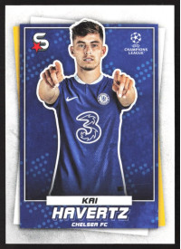 Kai Havertz, Kartička, 2022-23 Topps Superstars UEFA Club Competitions, BASE