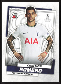 Cristian Romero, Kartička, 2022-23 Topps Superstars UEFA Club Competitions, BASE