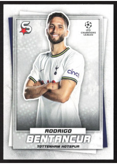 Rodrigo Bentancur, Kartička, 2022-23 Topps Superstars UEFA Club Competitions, BASE