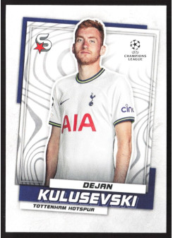 Dejan Kulusevski, Kartička, 2022-23 Topps Superstars UEFA Club Competitions, BASE