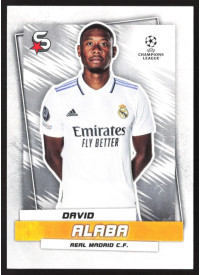David Alaba, Kartička, 2022-23 Topps Superstars UEFA Club Competitions, BASE