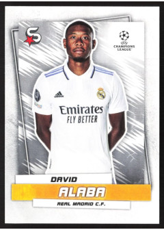 David Alaba, Card, 2022-23 Topps Superstars UEFA Club Competitions, BASE