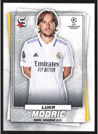 Luka Modrić, Kartička, 2022-23 Topps Superstars UEFA Club Competitions, BASE