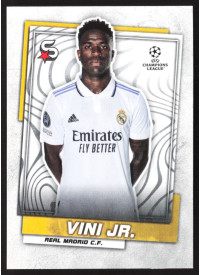 Vini Jr, Kartička, 2022-23 Topps Superstars UEFA Club Competitions, BASE