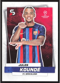 Jules Koundé, Kartička, 2022-23 Topps Superstars UEFA Club Competitions, BASE