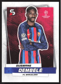 Ousmane Dembele, Kartička, 2022-23 Topps Superstars UEFA Club Competitions, BASE