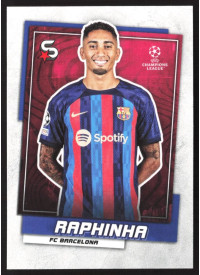 Raphinha, Kartička, 2022-23 Topps Superstars UEFA Club Competitions, BASE