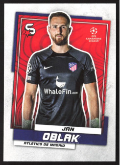 Jan Oblak, Kartička, 2022-23 Topps Superstars UEFA Club Competitions, BASE