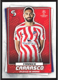 Yannick Carrasco, Kartička, 2022-23 Topps Superstars UEFA Club Competitions, BASE