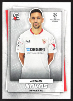 Jesus Navas, Kartička, 2022-23 Topps Superstars UEFA Club Competitions, BASE