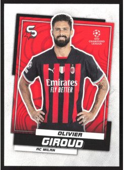 Olivier Giroud, Kartička, 2022-23 Topps Superstars UEFA Club Competitions, BASE