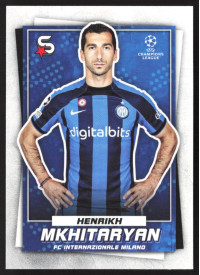Henrikh Mkhitaryan, Kartička, 2022-23 Topps Superstars UEFA Club Competitions, BASE