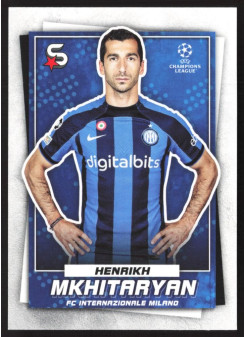 Henrikh Mkhitaryan, Kartička, 2022-23 Topps Superstars UEFA Club Competitions, BASE
