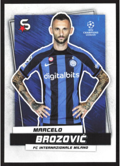 Marcelo Brozović, Kartička, 2022-23 Topps Superstars UEFA Club Competitions, BASE