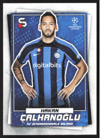 Hakan Çalhanoğlu, Kartička, 2022-23 Topps Superstars UEFA Club Competitions, BASE